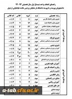 راهنمای انتخاب واحد