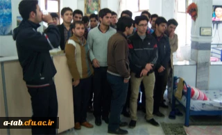 بازدید دانشجویان پردیس، از آسایشگاه سالمندان