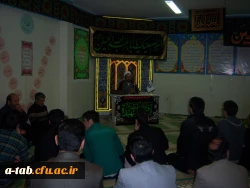 برگزاری مراسم عزاداری دهه محرم در پردیس ها و مرکز آموزشی استان