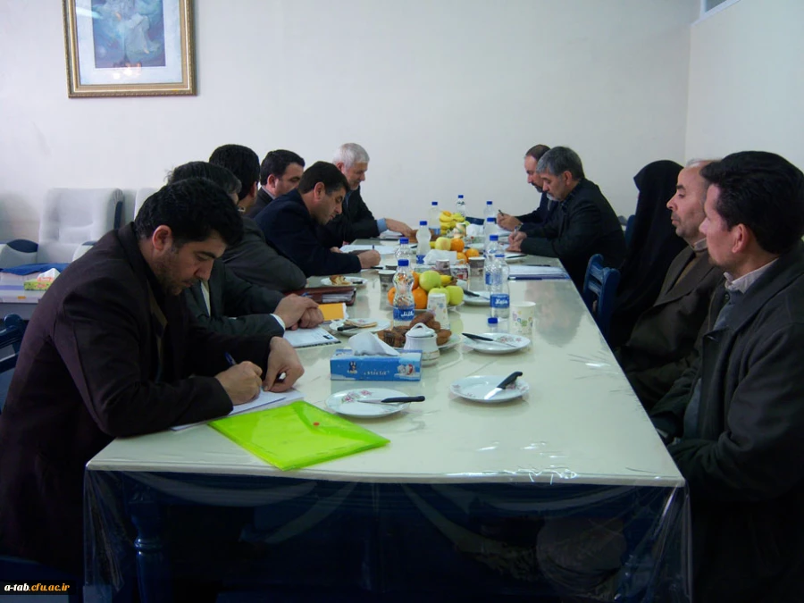 جلسه کمیته هیأت امنا با حضور نماینده ویژه وزیر محترم و دانشگاه فرهنگیان