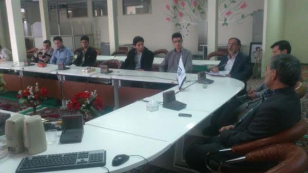 نشست اعضای شورای پایگاه و شورای تبیین مواضع بسیج دانشجویی دانشگاه فرهنگیان به مناسبت هفته بسیج با مسئولین پردیس علامه طباطبایی اردبیل