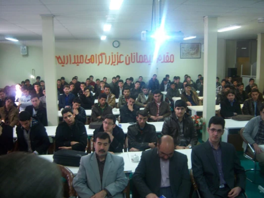 آیین استقبال از دانشجویان جدید الورود دانشگاه فرهنگیان ، پردیس علامه طباطبایی اردبیل