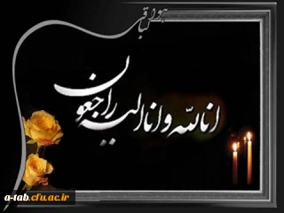 تسلیت

کُلُّ نَفْسٍ ذائِقَةُ الْمَوْتِ ثُمَّ إِلَیْنا تُرْجَعُونَ (هر نفسی مرگ را چشنده است و سپس بسوی ما باز گردانده می شوید) عنکبوت/57