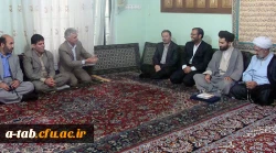 دیدار با خانواده شهید حیدری