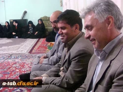 دیدار با خانواده شهید حیدری