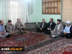 دیدار با خانواده شهید حیدری