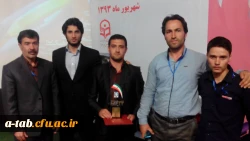 درخشش دانشجویان پردیس علامه طباطبایی اردبیل در 

مرحله ی کشوری بیست و چهارمین جشنواره فرهنگی، علمی ، ادبی و هنری دانشجو معلمان دانشگاه فرهنگیان سراسر کشور 4