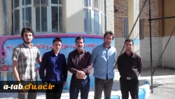 درخشش دانشجویان پردیس علامه طباطبایی اردبیل در 

مرحله ی کشوری بیست و چهارمین جشنواره فرهنگی، علمی ، ادبی و هنری دانشجو معلمان دانشگاه فرهنگیان سراسر کشور 8