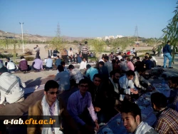 شرکت دانشجو معلمان پردیس علامه طباطبایی در اردوی سالانه ی معرفتی و فرهنگی حیات طیّبه که توسط نهاد نمایندگی مقام معظم رهبری در دانشگاه فرهنگیان در جوار حرم مقدس حضرت امام رضا(ع)، برگزار گردید. 4