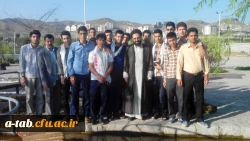 شرکت دانشجو معلمان پردیس علامه طباطبایی در اردوی سالانه ی معرفتی و فرهنگی حیات طیّبه که توسط نهاد نمایندگی مقام معظم رهبری در دانشگاه فرهنگیان در جوار حرم مقدس حضرت امام رضا(ع)، برگزار گردید. 9