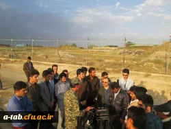 بازدید دانشجومعلّمان دانشگاه فرهنگیان اردبیل از نمایشگاه رزمی، فرهنگی عملیّات کربلای 1  2