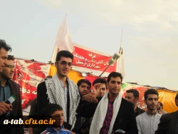 بازدید دانشجومعلّمان دانشگاه فرهنگیان اردبیل از نمایشگاه رزمی، فرهنگی عملیّات کربلای 1  7