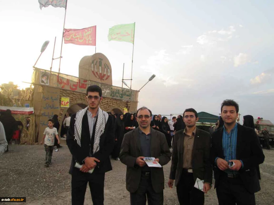 بازدید دانشجومعلّمان دانشگاه فرهنگیان اردبیل از نمایشگاه رزمی، فرهنگی عملیّات کربلای 1  8