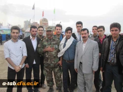 بازدید دانشجومعلّمان دانشگاه فرهنگیان اردبیل از نمایشگاه رزمی، فرهنگی عملیّات کربلای 1  10