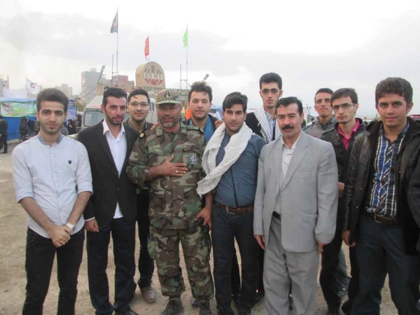 بازدید دانشجومعلّمان دانشگاه فرهنگیان اردبیل از نمایشگاه رزمی، فرهنگی عملیّات کربلای 1  10