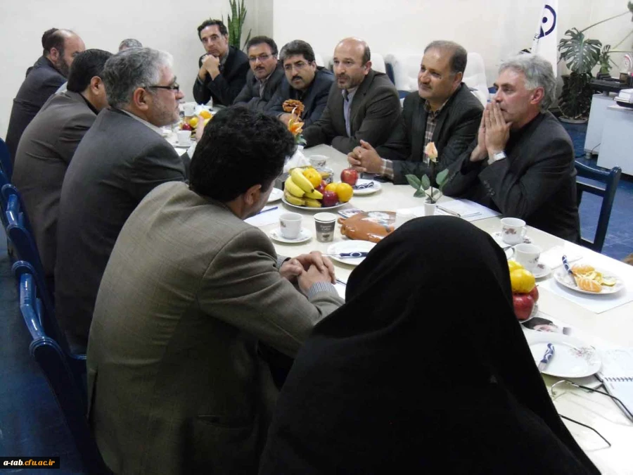 برگزاری جلسه ی هیأت امنای دانشگاه فرهنگیان استان اردبیل 2