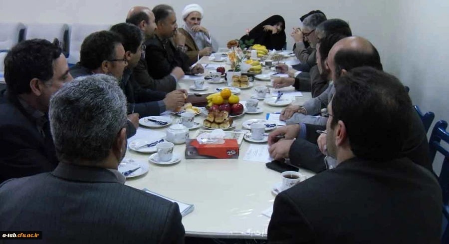 برگزاری جلسه ی هیأت امنای دانشگاه فرهنگیان استان اردبیل 6