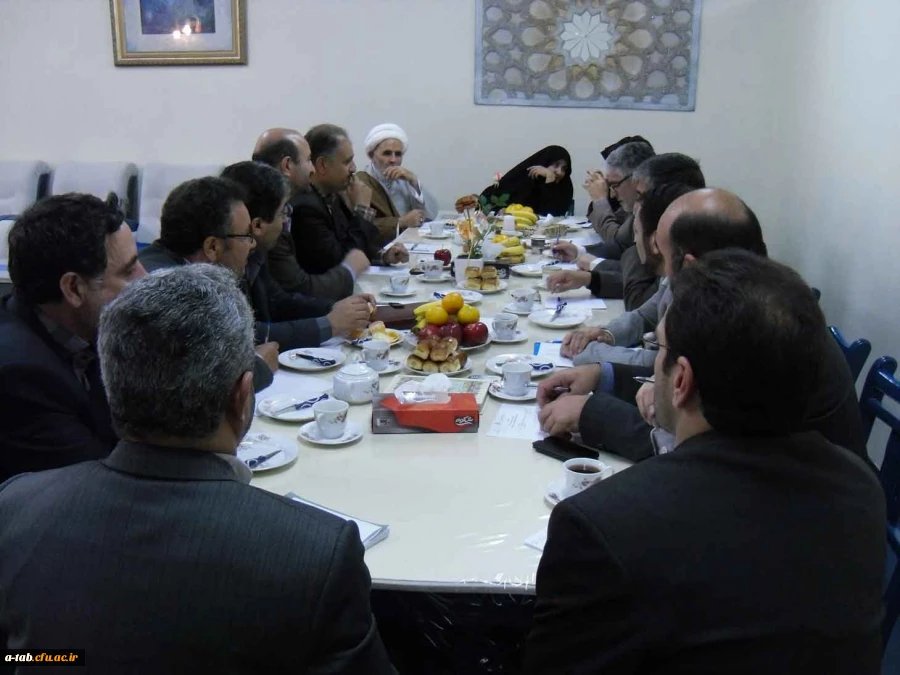 برگزاری جلسه ی هیأت امنای دانشگاه فرهنگیان استان اردبیل 7