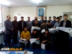 تجلیل از برترین های بیست و چهارمین جشنواره فرهنگی قرآن و عترت و مسابقات ورزشی دانشجو معلمان پردیس علامه طباطبایی اردبیل 4