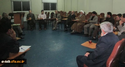 برگزاری حلقه صالحین کانون بسیج اساتید دانشگاه فرهنگیان اردبیل