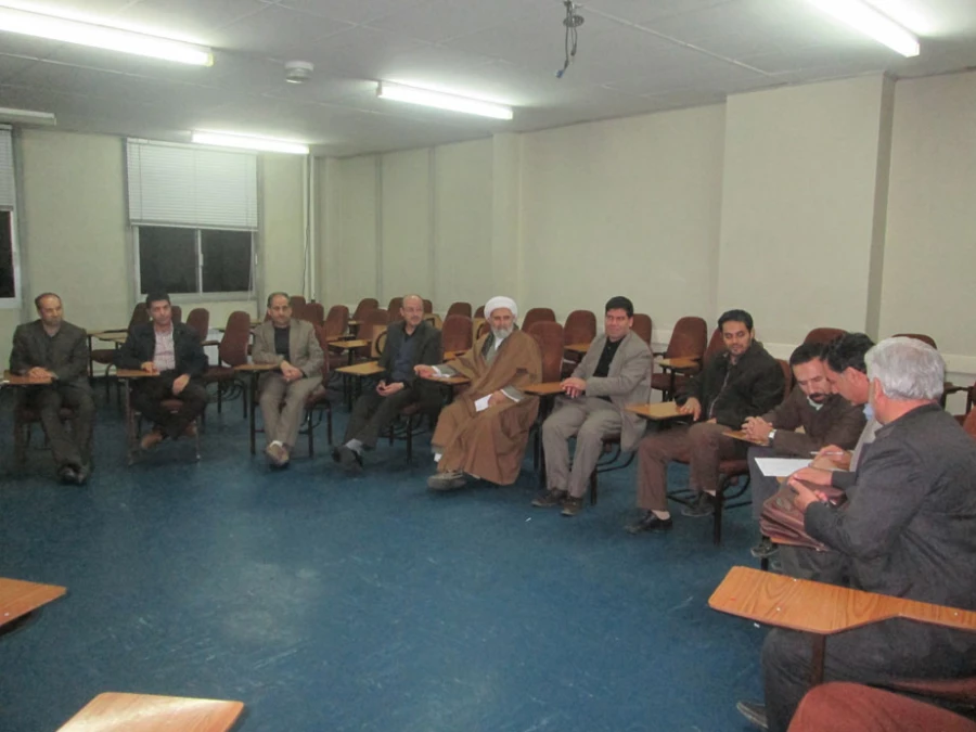 برگزاری حفقه صالحین کانون بسیج اساتید دانشگاه فرهنگیان اردبیل 5