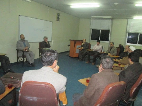 برگزاری حفقه صالحین کانون بسیج اساتید دانشگاه فرهنگیان اردبیل 7