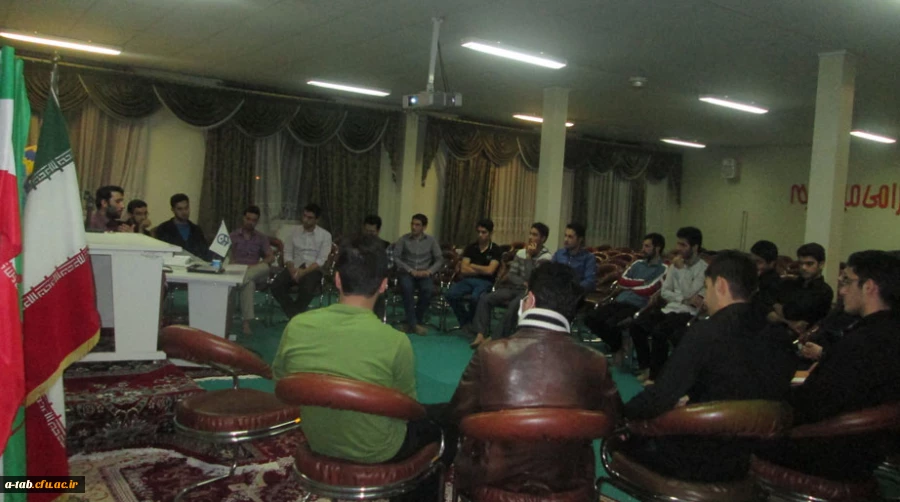 بازدید مسئول تعلیم و آموزش ناحیه بسیج دانشجویی استان اردبیل از

حلقه صالحین شهید یوسفی زاده  بسیج دانشجویی دانشگاه فرهنگیان اردبیل  3