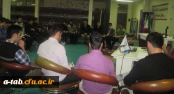 بازدید مسئول تعلیم و آموزش ناحیه بسیج دانشجویی استان اردبیل از

حلقه صالحین شهید یوسفی زاده  بسیج دانشجویی دانشگاه فرهنگیان اردبیل  5