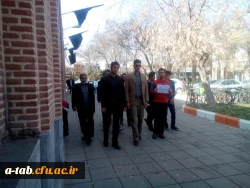 شرکت دانشجومعلمان دانشگاه فرهنگیان پردیس علامه طباطبایی اردبیل در نماز عبادی و سیاسی جمعه

دانشجومعلمان دانشگاه فرهنگیان پردیس علامه طباطبایی اردبیل در صفوف به هم پیوسته ی نماز جمعه شرکت کردند 2