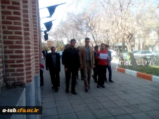 شرکت دانشجومعلمان دانشگاه فرهنگیان پردیس علامه طباطبایی اردبیل در نماز عبادی و سیاسی جمعه

دانشجومعلمان دانشگاه فرهنگیان پردیس علامه طباطبایی اردبیل در صفوف به هم پیوسته ی نماز جمعه شرکت کردند