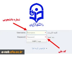 یوزر و پسورد