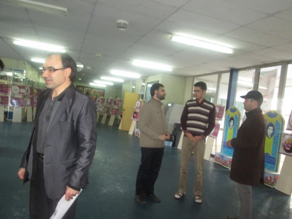 بازدید مسئولین ناحیه ی بسیج دانشجویی استان اردبیل از نمایشگاه 

"دجال واره" به مناسبت هفته بسیج 5