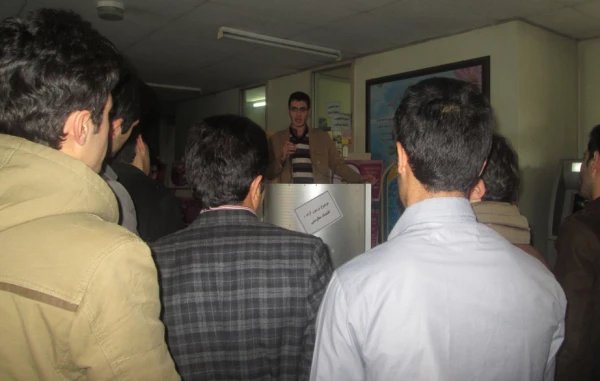 برگزاری تریبون آزاد 

با موضوع "اقتصاد مقاومتی" به مناسبت گرامیداشت هفته بسیج در پردیس  7