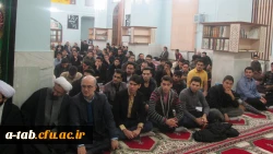 سلسله جلسات اخلاقی دکتر حسن عاملی نماینده ی محترم مقام معظّم رهبری در استان و امام جمعه محبوب اردبیل با حضور جمع کثیری از دانشجویان دانشگاه فرهنگیان اردبیل 5