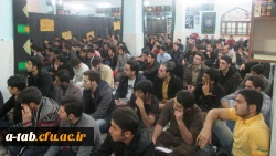 سلسله جلسات اخلاقی دکتر حسن عاملی نماینده ی محترم مقام معظّم رهبری در استان و امام جمعه محبوب اردبیل با حضور جمع کثیری از دانشجویان دانشگاه فرهنگیان اردبیل 7