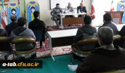 مراسم استقبال از دانشجو معلّمان جدیدالورود بهمن 93 دانشگاه فرهنگیان پردیس علّامه طباطبایی اردبیل 2