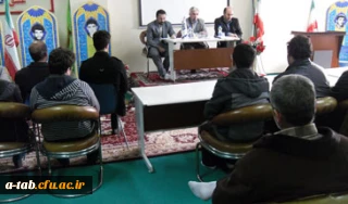 مراسم استقبال از دانشجو معلّمان جدیدالورود بهمن 93 دانشگاه فرهنگیان پردیس علّامه طباطبایی اردبیل