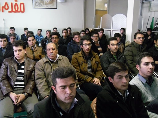 مراسم استقبال از دانشجو معلّمان جدیدالورود بهمن 93 دانشگاه فرهنگیان پردیس علّامه طباطبایی اردبیل 3