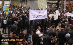 حضور پرشور اساتید، مدرسان، کارکنان و دانشجویان پردیس در راهپیمایی عظیم 22 بهمن به روایت تصویر 10