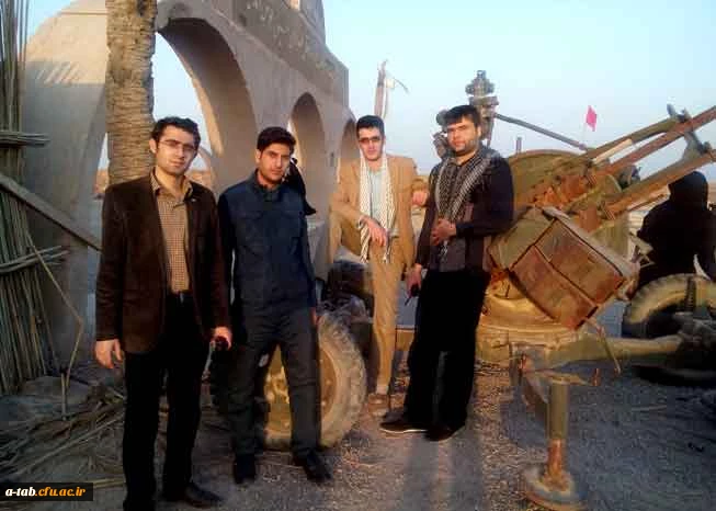 اعزام کاروان راهیان نور دانشگاه فرهنگیان اردبیل به مناطق عملیاتی جنوب کشور 3