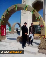 اعزام کاروان راهیان نور دانشگاه فرهنگیان اردبیل به مناطق عملیاتی جنوب کشور 5