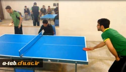 برگزاری مسابقه تنیس روی میز بین دانشجو معلمان پردیس علامه طباطبایی اردبیل 2