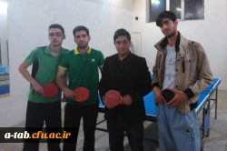 برگزاری مسابقه تنیس روی میز بین دانشجو معلمان پردیس علامه طباطبایی اردبیل 4