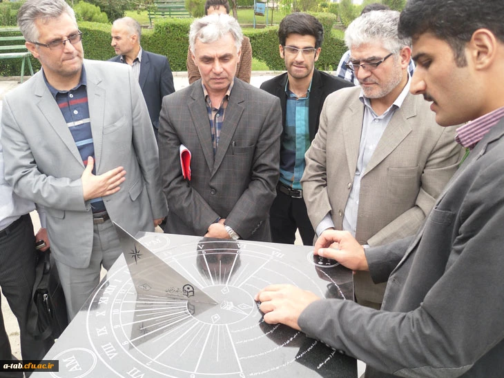 رونمایی از 

اولین ساعت آفتابی در دانشگاه فرهنگیان استان اردبیل  3