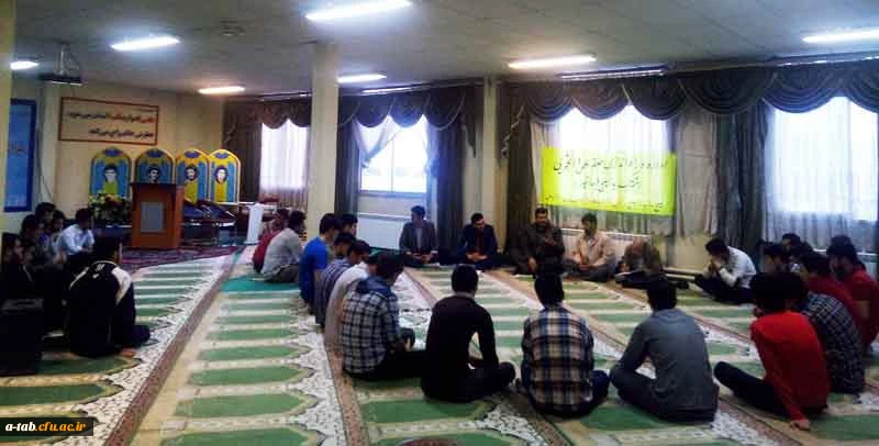 راه اندازی و برگزاری اوّلین حلقه ی علمی دانشجویی، در جمع دانشجومعلّمان دانشگاه فرهنگیان اردبیل 3