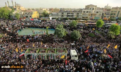 پیام رهبر معظم انقلاب در پی تشییع پیکر مطهر شهدای غواص با حضور حماسی مردم تهران