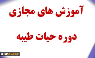 آموزش های مجازی دوره حیات طیبه