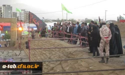 بازدید دانشجومعلّمان دانشگاه فرهنگیان اردبیل از نمایشگاه رزمی، فرهنگی عملیّات خیبر 2