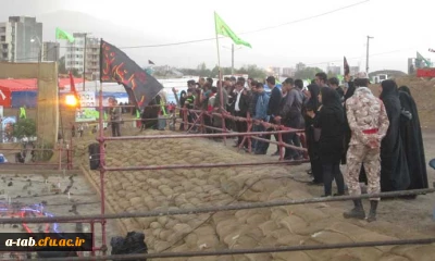 بازدید دانشجومعلّمان دانشگاه فرهنگیان اردبیل از نمایشگاه رزمی، فرهنگی عملیّات خیبر