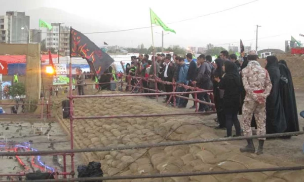 بازدید دانشجومعلّمان دانشگاه فرهنگیان اردبیل از نمایشگاه رزمی، فرهنگی عملیّات خیبر 2